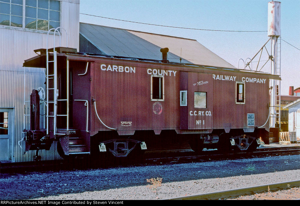 Carbon County caboose CBC #1